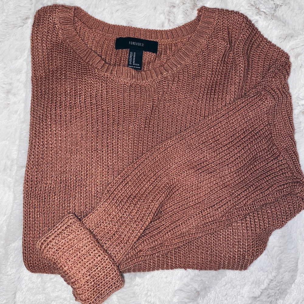 F21 Mauve Sweater